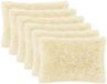 vidaXL Kussensloop 6 pcs HEERLEN Crèmekleurig 30 x 50 cm PV Fleece