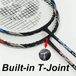 Merkloos / Sans marque JZ Lichtgewicht Koolstof Badminton Rackets Set - 90g
