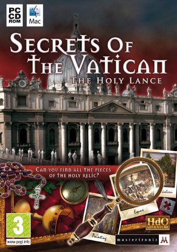 Mastertronic Ltd Secrets Of The Vatican The Holy Lance Game PC & Mac