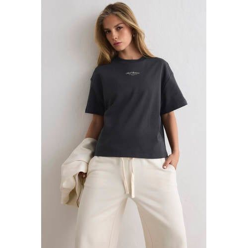 Aim'n sportshirt Boxy antraciet