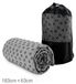 Omgoods - Serviette de yoga en microfibre pour yoga chaud - 183x63 cm, antidérapante et respirante