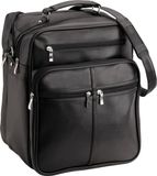 D&N Bags & More Flugumhänger - Schoudertas 30 cm (zwart)