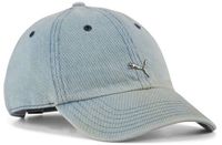Puma Wardrobe Ess Metal Dad Cap Faded Denim Blue