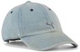 Puma Wardrobe Ess Metal Dad Cap Faded Denim Blue