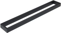 Shenzhen Haorui Industrial Technology Co., Ltd. Porte-serviettes - Acier inoxydable - Noir - 60 cm