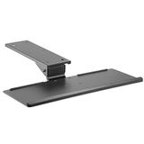 RICOO PC-toetsenbordlade Tilt CZ0300 Swivel Onder Bureau Lade Ergonomische Plank met Schuiflopers Verstelbare Computer Toetsenbord Mount Zwart
