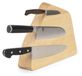 CONTINENTA Bloc à couteaux en caoutchouc 10x28,5x23 cm