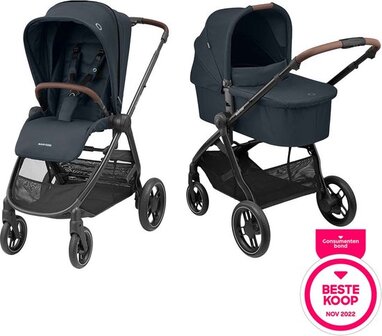 Maxi-Cosi Street+ Kinderwagen 2-in-1 - Essential Graphite