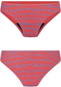 moodies period undies Moodies menstruatie zwemkleding tiener - Bikini Broekje -gemiddeld -zwaar kruisje - maat 164/170 (S) - Print Rood