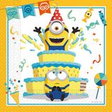 Procos Folat Minions Servetten FSC 33 x 33 cm - 20 stuks