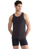 Sloggi SLG Base Tank Top Heren Onderhemd - DONKER GRIJS