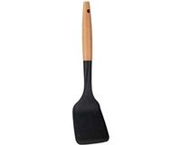 Kinvara Bakspatel - Zwart/Bruin - Kunststof/Hout - 33 cm