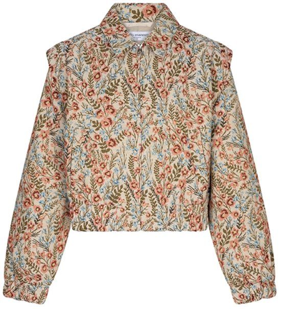 Lofty Manner Jas Jacket Hani Flower Jacquard RH41 109 Multi Color Dames Maat M