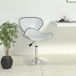 Maison Exclusive - Tabouret de bar en similicuir blanc