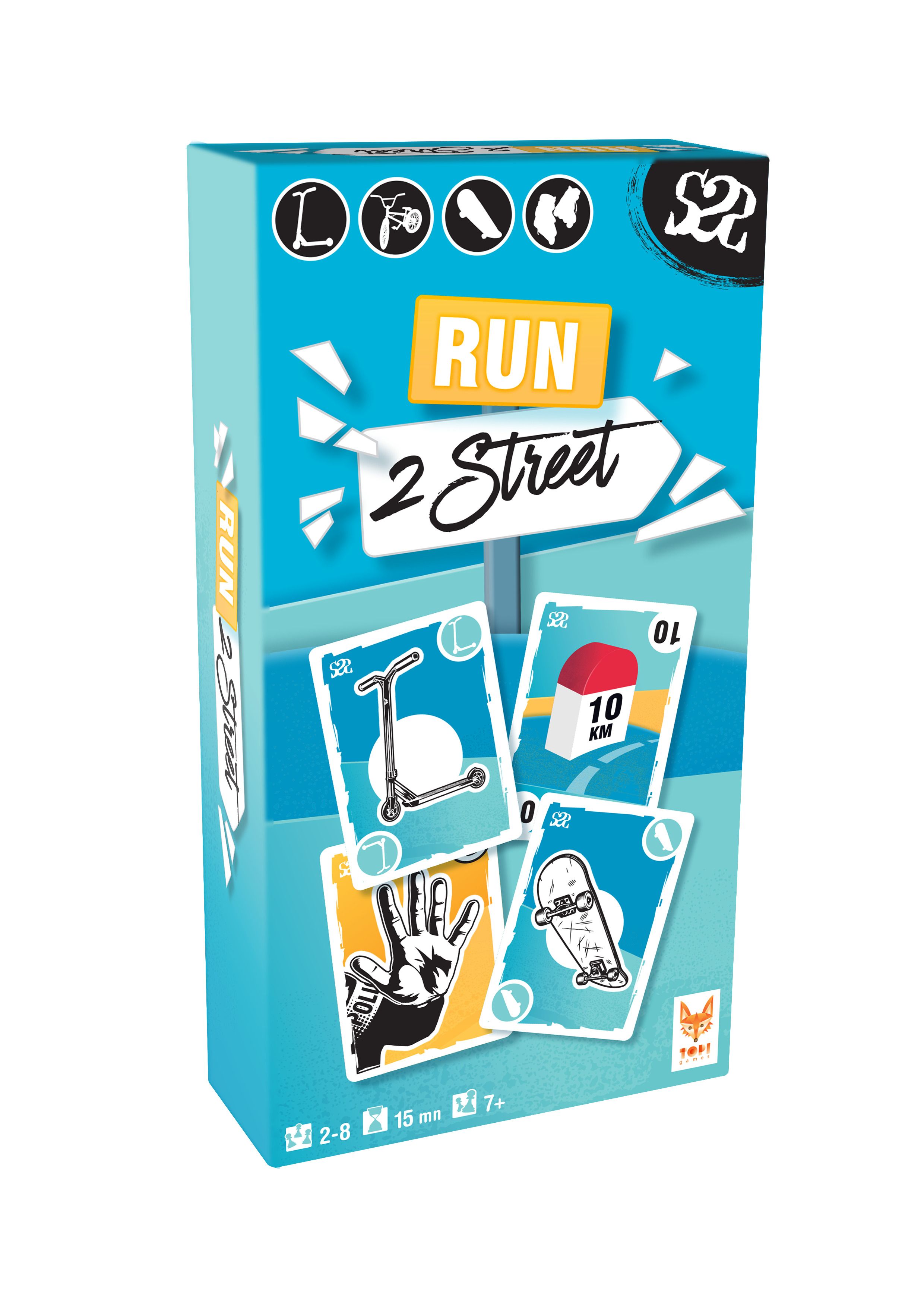 Topi Games Run 2 Street Bordspel