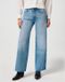 Wrangler World Wide Rocky Wash Wide Leg Fit Jeans Dames Denim Blue W28 x L30