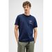 Butcher of Blue regular fit T-shirt met backprint - donkerblauw