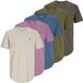 JACK&JONES JPRBLABRODY TEE SS CREW NECK 5PK MP NOOS T-shirt Homme L Moonbeam