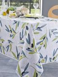 CALITEX Friul Tafelzeil, groen, rond, 140 cm