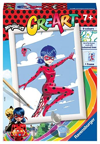 Ravensburger - CreArt Serie E Miraculous, schilderen 7+ jaar, 201327