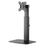 VoltShine Houder - tafelhouder met draaibare en kantelbare arm voor schermen van 17 tot 32 inch, zwart, eenvoudige installatie en functionele pasvorm
