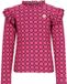 B.Nosy Y607-5452 T-shirt meisjes roze - Maat 146-152