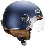 CGM 191v Pix Vintage Open Face Helmet Matt Blue / Silver XL