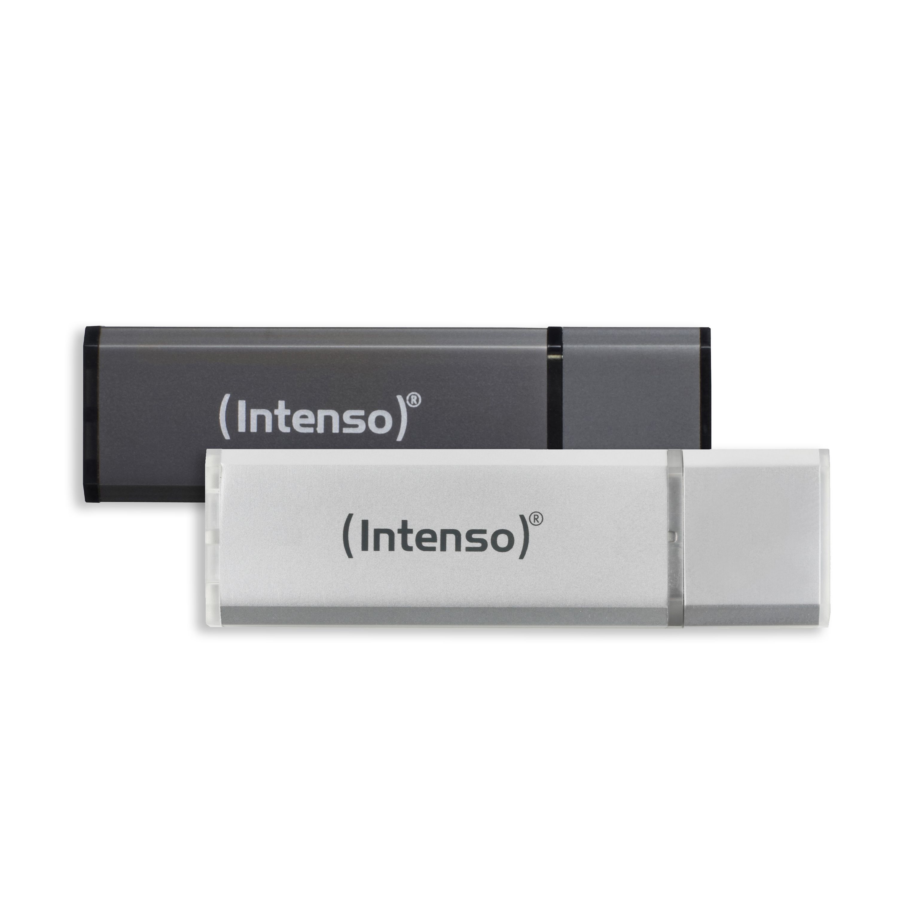 Intenso AluLine USB Drive 32GB (2-pack) - 32 GB