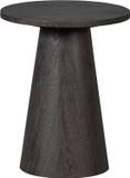 WOOOD Maan Salontafel - MDF - Donkerbruin - 50x40x40