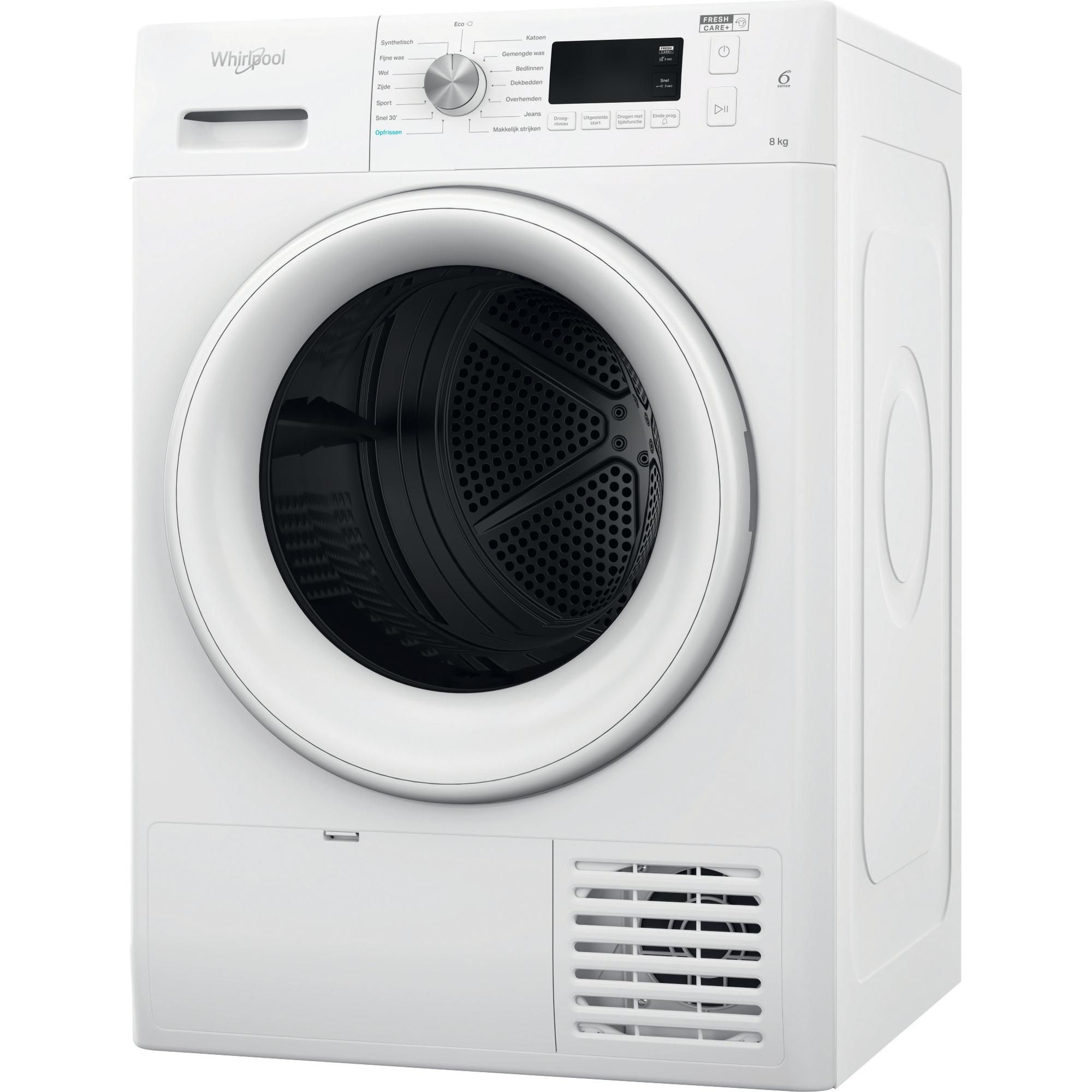 Whirlpool FFT M11 82 NL Warmtepompdroger - 8 kg - Wit