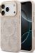 Guess Back Cover - iPhone 17 Pro - Roze - PU Leather - Magsafe met 4G Classic Logo