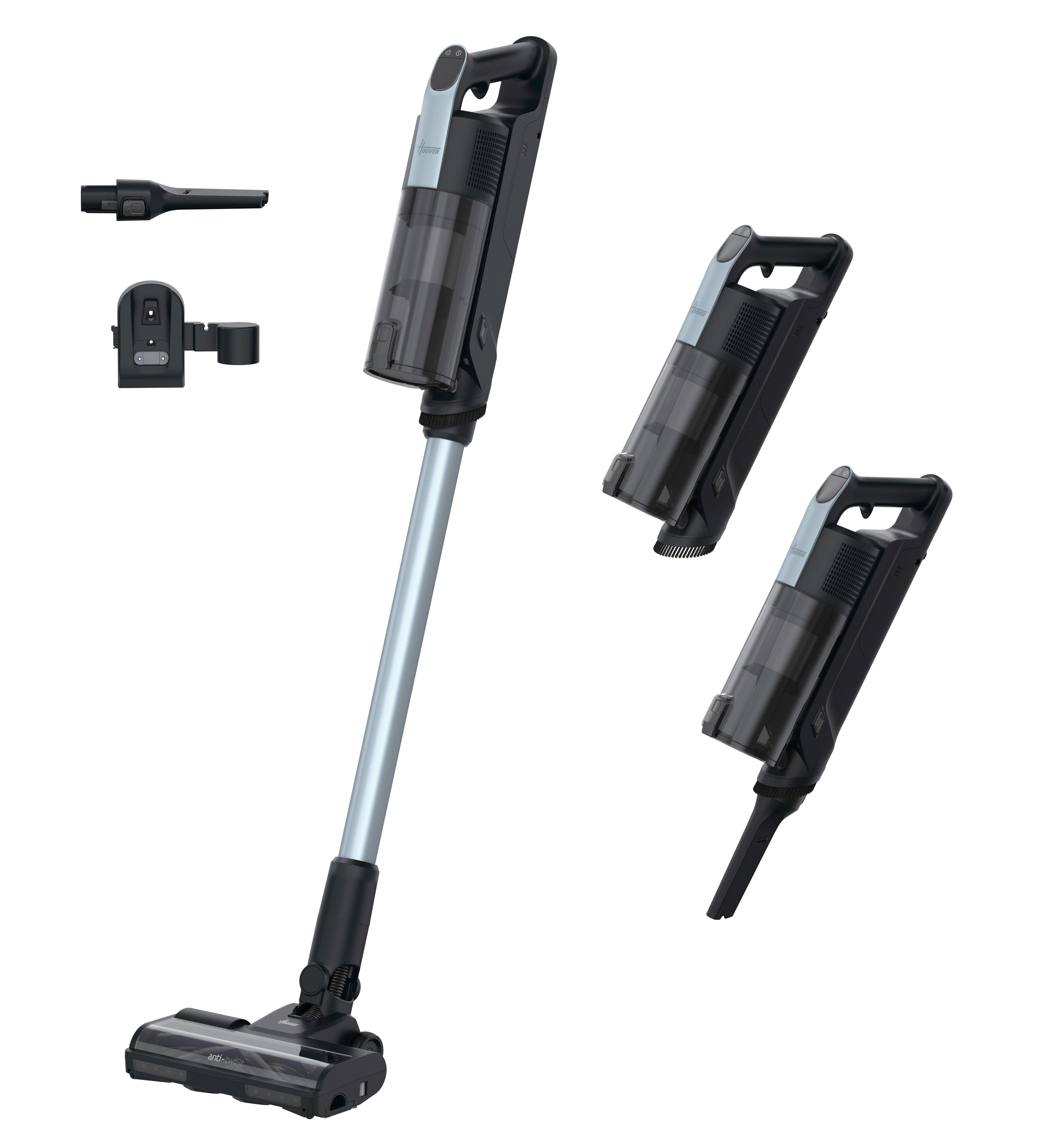 Hoover HF310H 011 Steelstofzuiger Batterij/Accu Droog HEPA Zakloos 0,7 l 400 W Licht Grijs