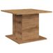 VidaXL Salontafel 55,5x55,5x40 cm bewerkt hout artisanaal eikenkleur
