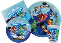 Tableware PJ Masks Tableware Party Pack for 24 People (112 pcs)
