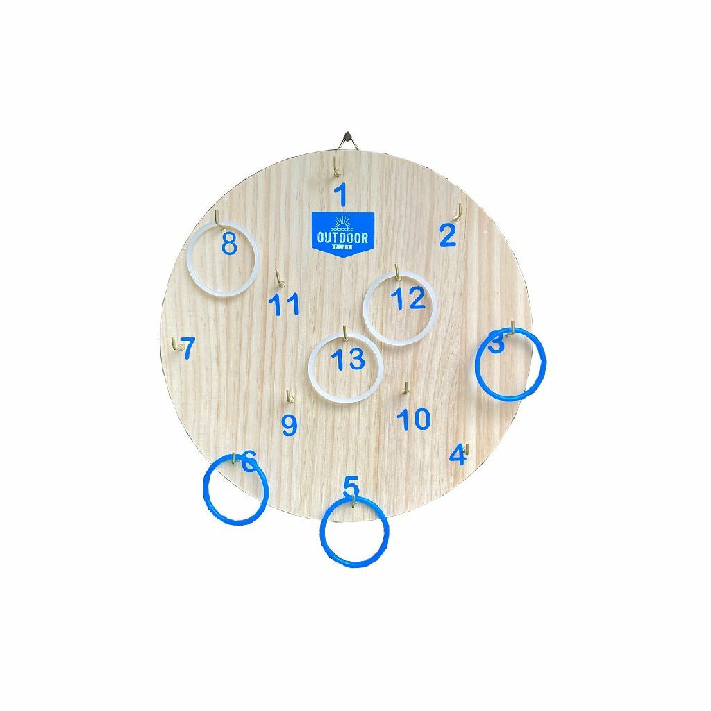 Outdoor Play Ringwerp Bord D30cm - Playset - 5+ jaar - 7 stuks