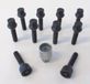 H&R Wielboutenset bolkonisch R13 M14x1.50 - Lengte 31mm - Zwart - 10 stuks