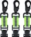 Bol Handschoen Clips met Reflecterende Strepen en Karabijnhaken - Set van 3 stuks