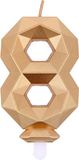 Kaars Diamond Gold Nr. 8