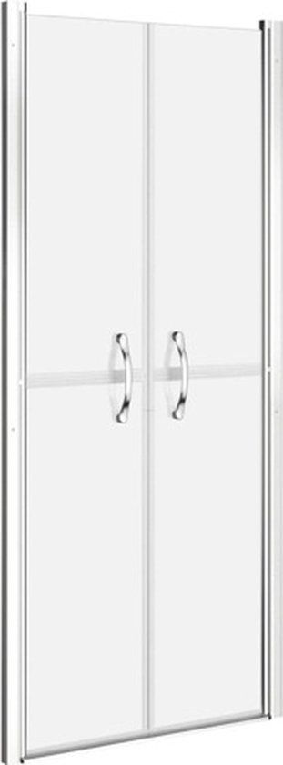 vidaXL Douchedeur 91x190 cm Mat Glas