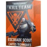 Games Workshop Warhammer 40k - Kill Team Datacards Escouade de Scouts (Fr)
