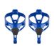 ZEFAL Pulse A2 Pack – verpakking met twee lichte fietsflessenhouders – flessenhouder voor fiets/mountainbike/racefiets – robuust en duurzaam – 26 g per flessenhouder – blauw
