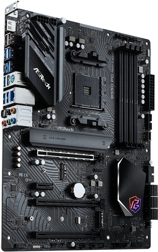 ASRock B550 PG Riptide - Moederbord - ATX - AM4 - B550