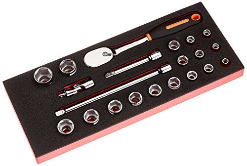 Bahco FF1E2202 BHFF1E2202 steeksleutel & accessoires 1/3 module 1/2 inch 21-delig