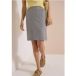 Seersucker jupe de jogging mi-longue