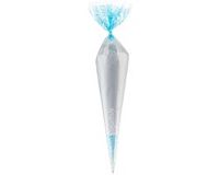 Claudius Cosmetics B.V. Scrubzout Lavendel - 500 gram in puntzak blauw - set van 6 stuks - Hydraterende Lichaamsscrub