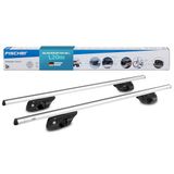 FISCHER 18096 Aluminium raildrager Topline L, afsluitbaar, voor fietsendrager, dakkoffer, skihouder, lengte: 1,20 m