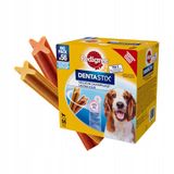 Pedigree Dentastix Snacks voor mondhygiëne, middelgrote hond, 10-25 kg, 56 stokjes – 1440 g