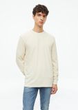 s.Oliver T-Shirt Beige Katoen Ronde Hals Korte Mouw Effen Aansluitend Heren S