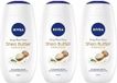 Nivea Caring Shea Butter & Botanical Oil Shower Cream - 3 x 250 ml