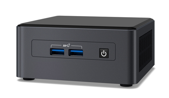 Intel NUC 11 Pro Mini PC - i5-1135G7 - Zwart